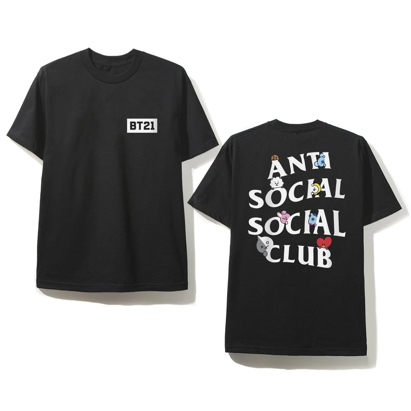 Illumino360's "Anti Social Club" Exclusive Peekaboo T-Shirt