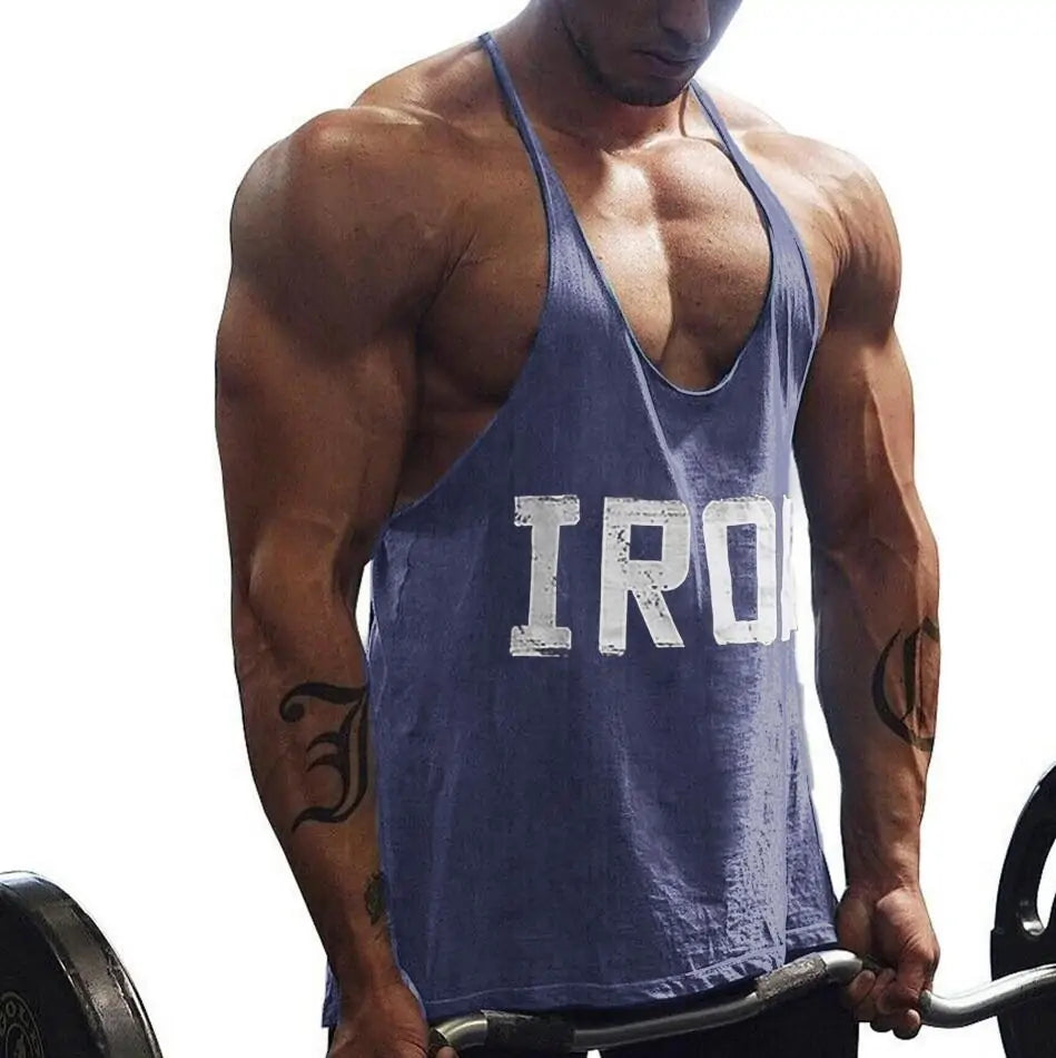 Printed Gym Workout Bodybuilding Tank Tops