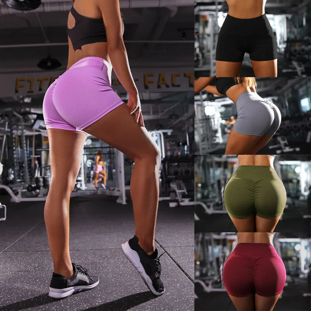 Illumino360Fitness High Waist Fitness Yoga Shorts