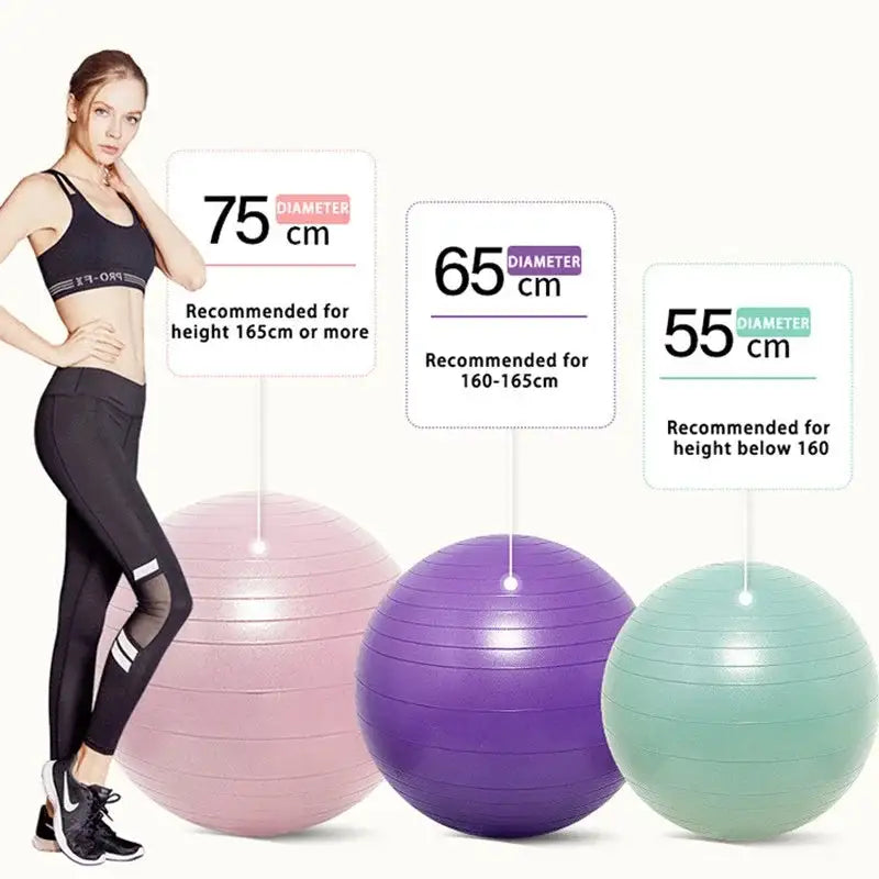 Pelota de equilibrio de yoga FlexCore