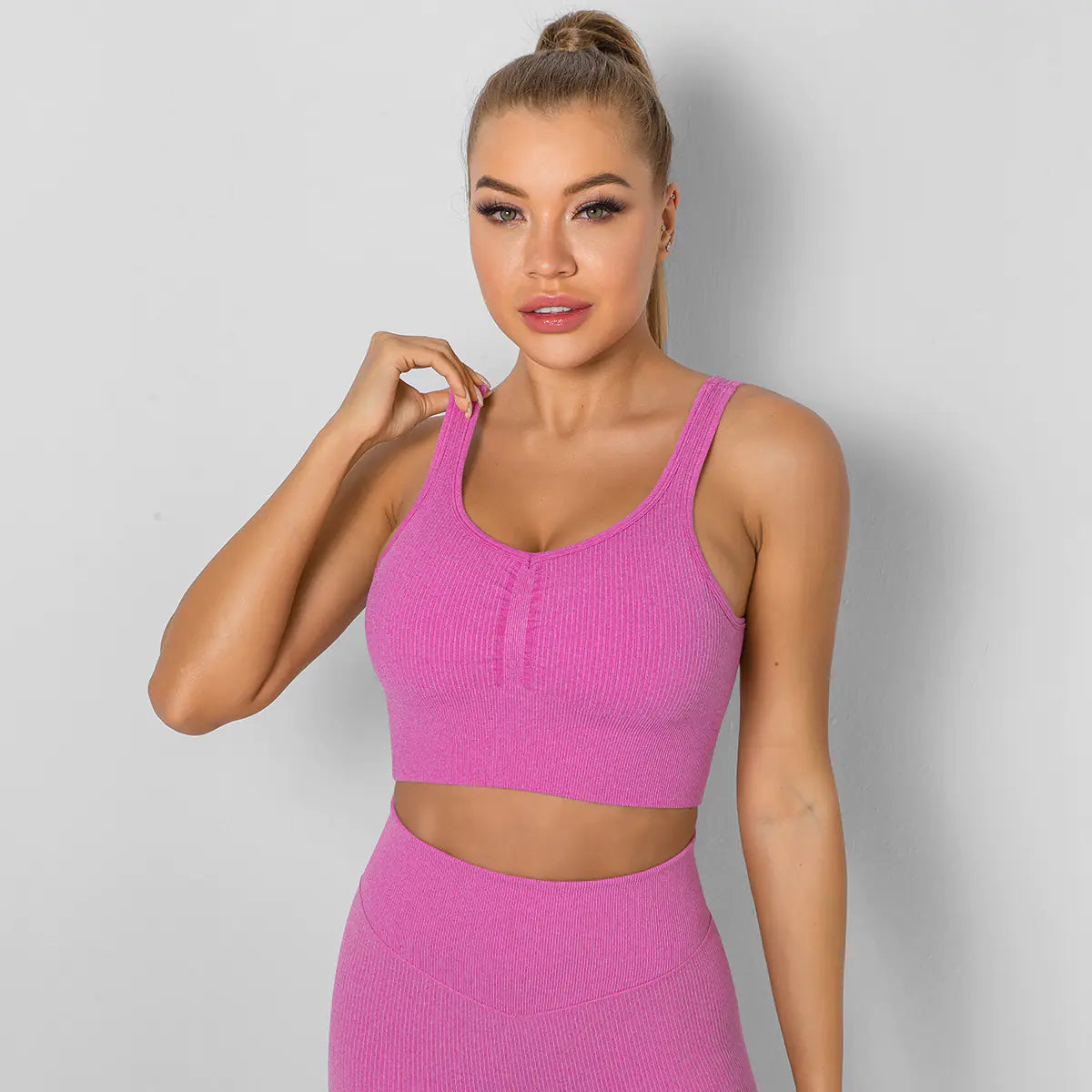 New Illumino360Fitness Breathable Plus Size Seamless Sports Bra