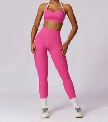 Premium Colorful Beauty Back Yoga set