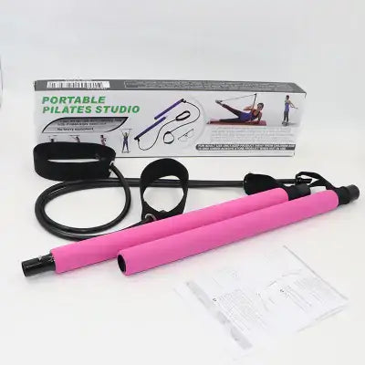 Illumino360 Fitness Yoga Pilates Bar Stick for Full Body Workout