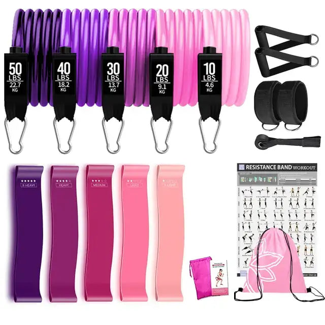 Exercises Resistance Bands Set