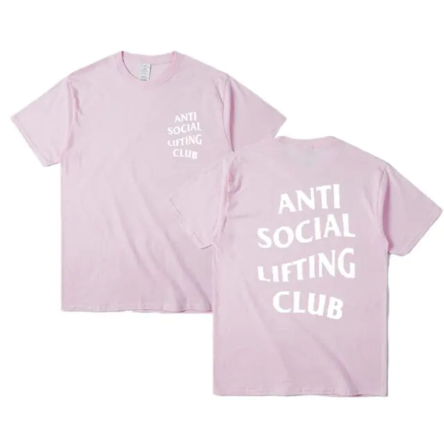 Camiseta del club de levantamiento antisocial