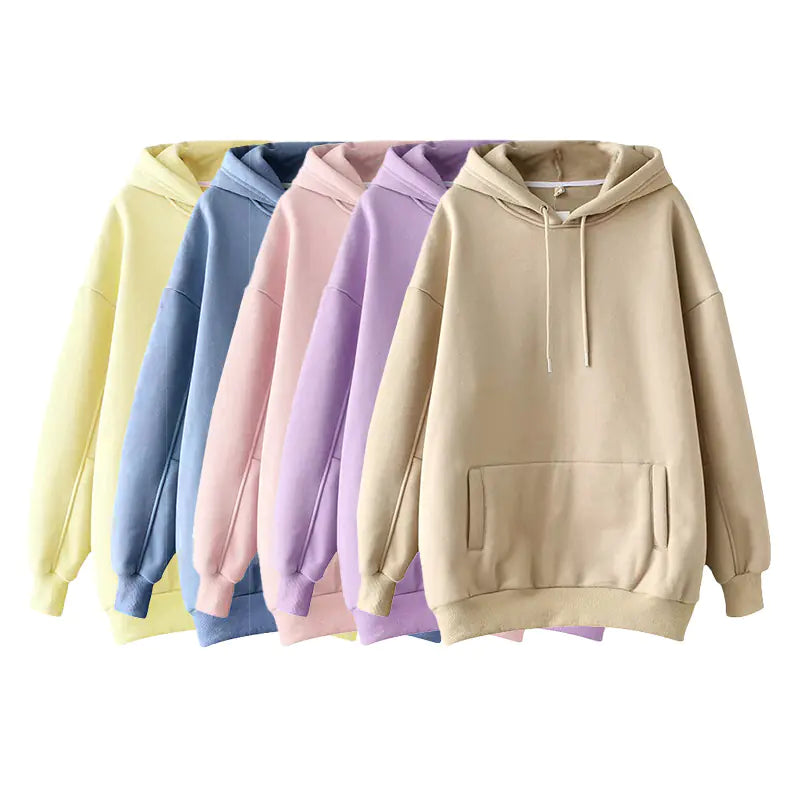 Illumino360Fitness Women's Cotton Hoodie with Kangaroo Pocket