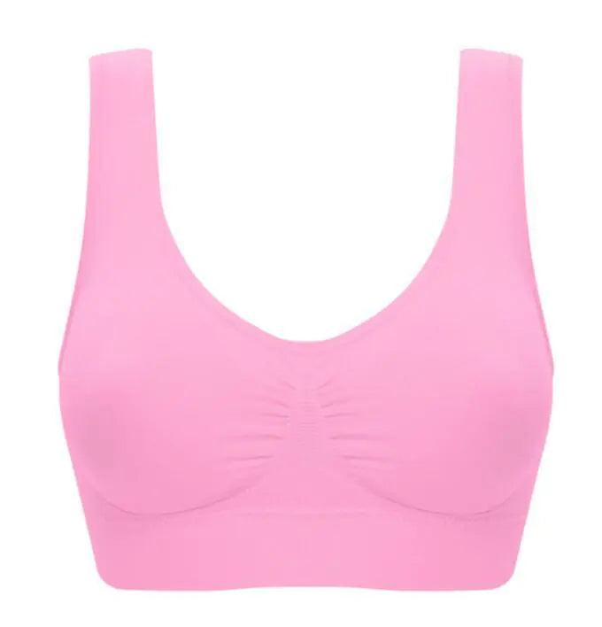 Plus Size Wireless Sports Bra for Women