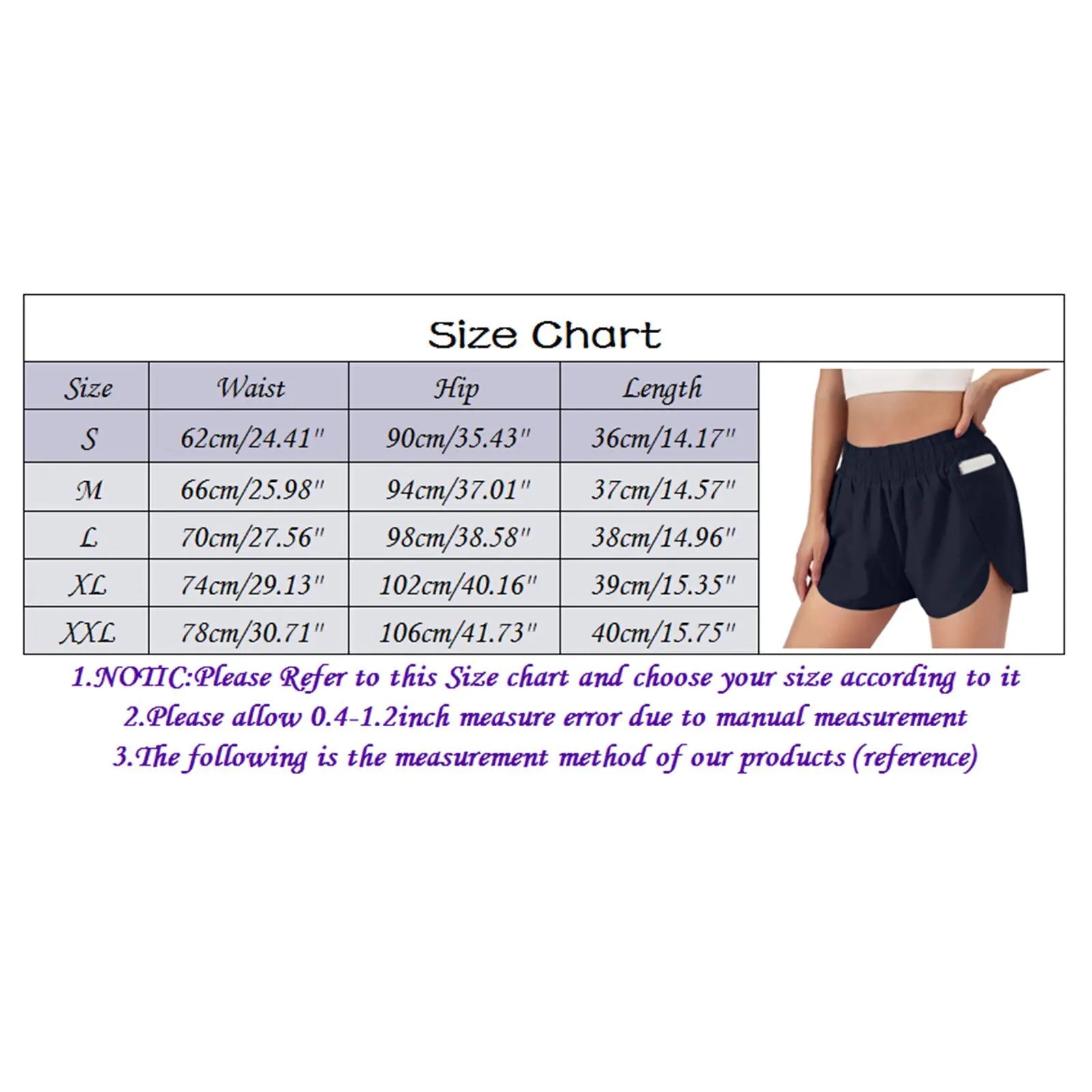 Pantalones cortos de entrenamiento transpirables para mujer