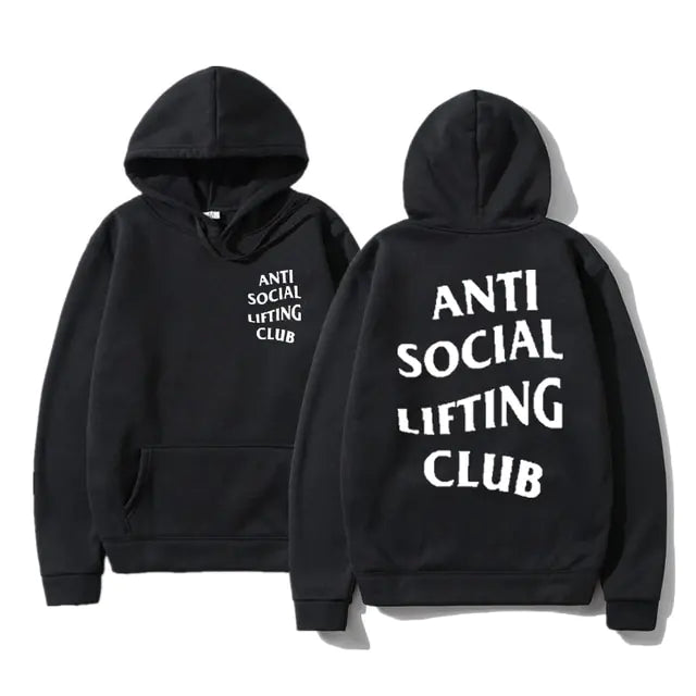 Illumino360's Anti Social Lifting Club Hoodies