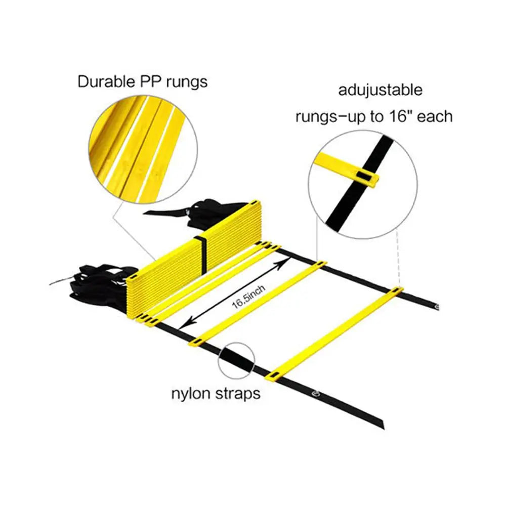 Heavy-Duty Nylon Straps Training Ladders