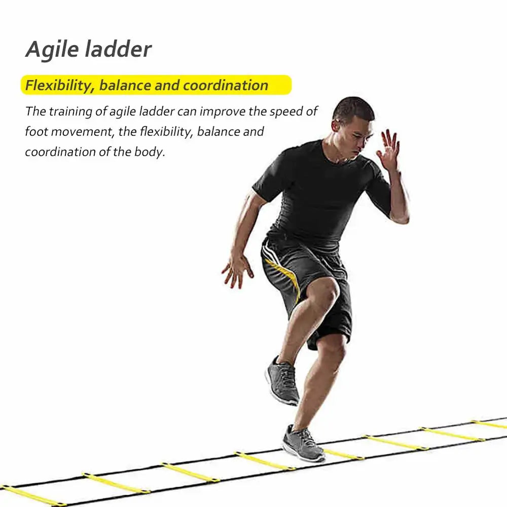 Heavy-Duty Nylon Straps Training Ladders