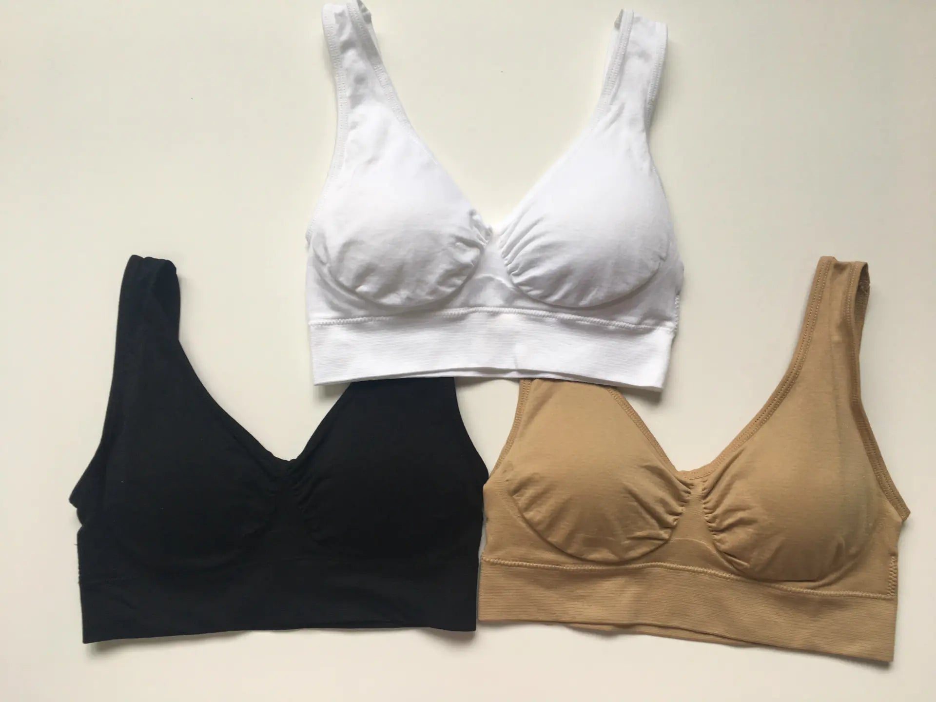 Conjunto de sujetador de 3 piezas - Sin costuras