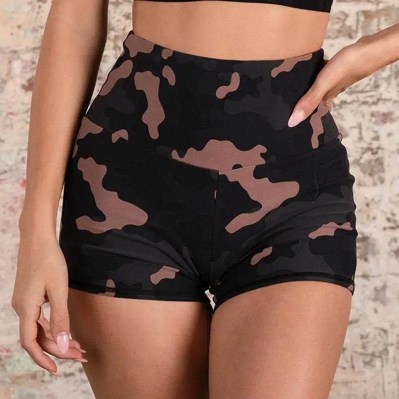Conjunto de fitness de camuflaje activo