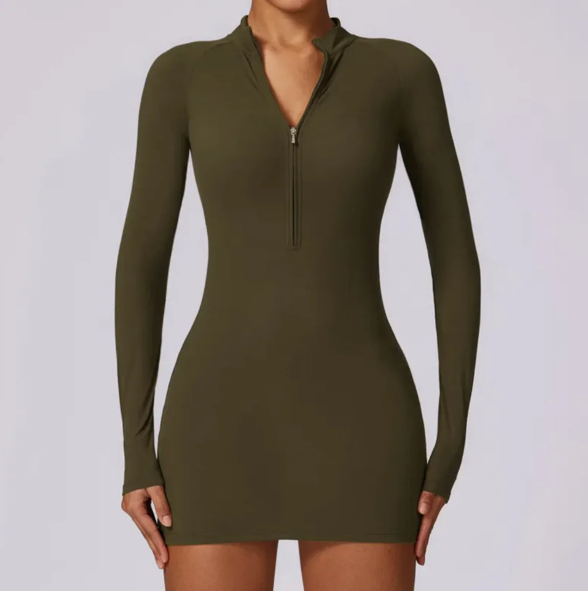 Illumino360's Zippered Tight-Fit Sports Dress