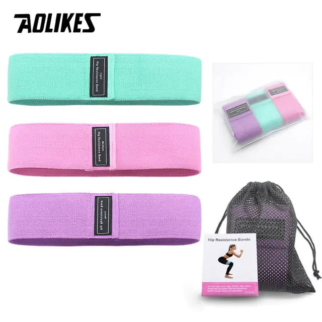 Bandas elásticas de resistencia para yoga y fitness