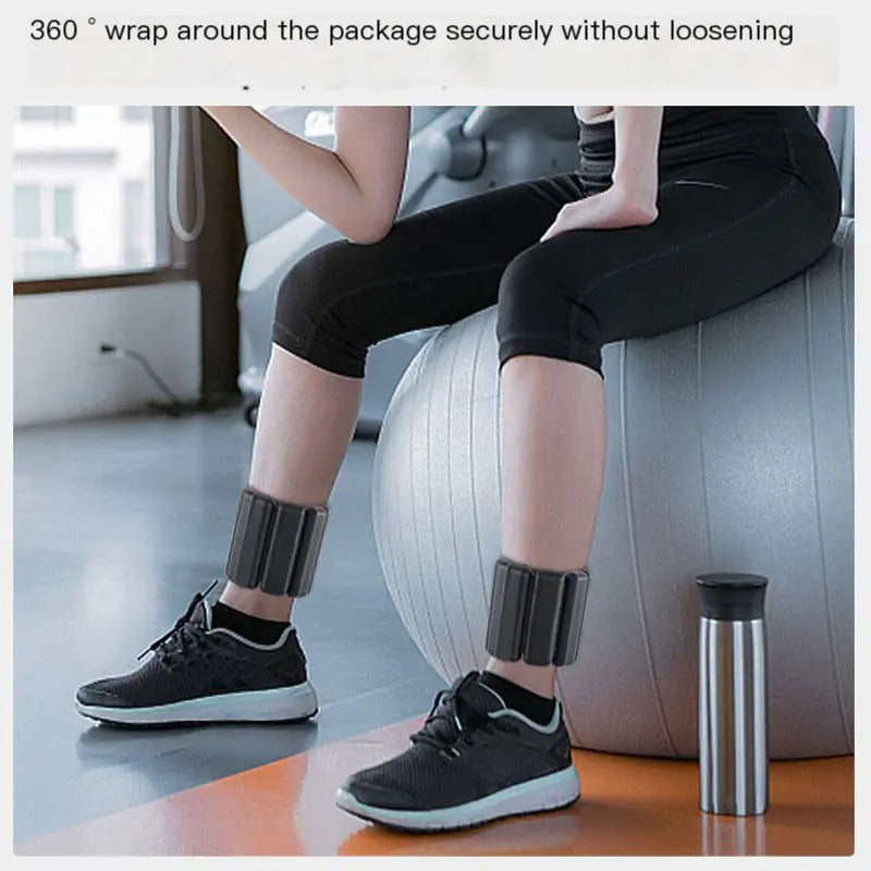Illumino360Fitness Silicone Weighted Wrist Bands for Running and Fitness