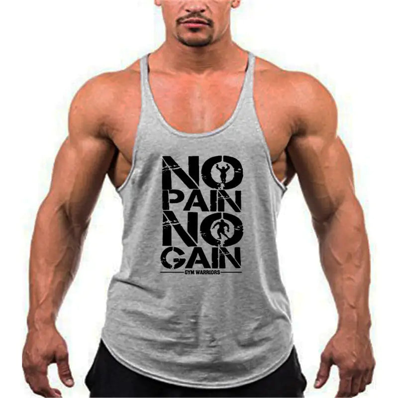 Gym Stringer Culturismo masculino