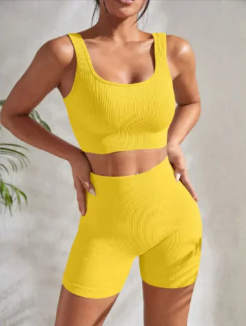 Pro Seamless Yoga Fitness Set