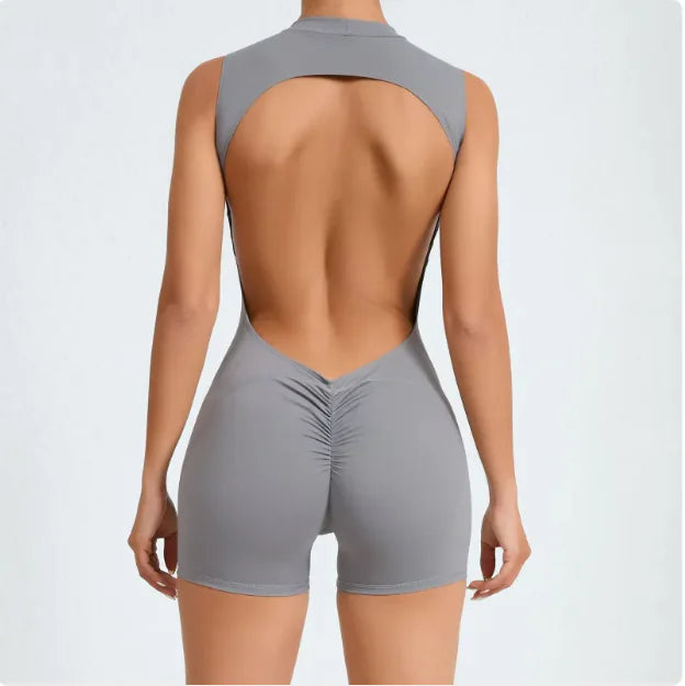 2025 Illumino360Fitness Premium Backless Yoga Jumpsuit