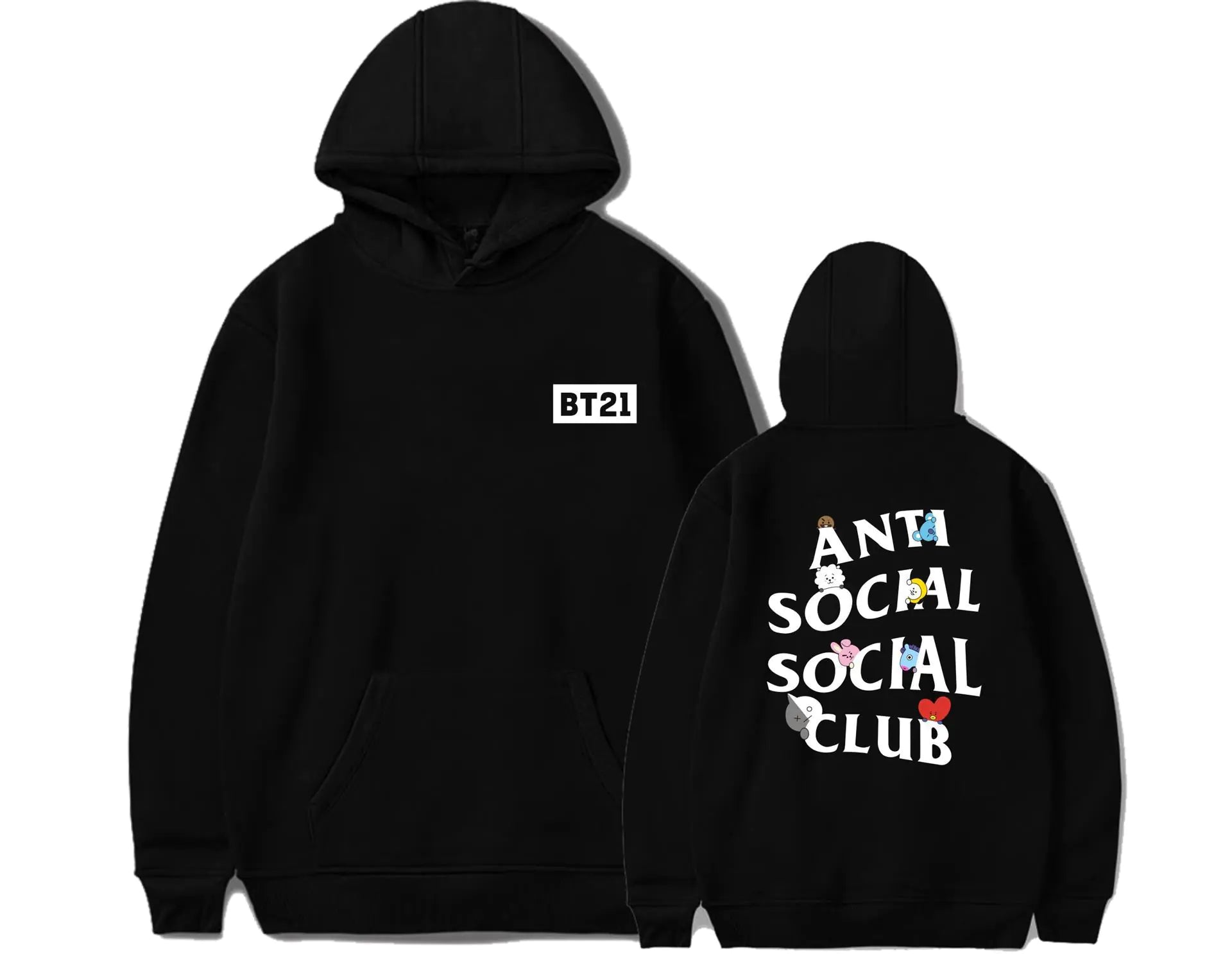 Sudadera con capucha divertida antisocial