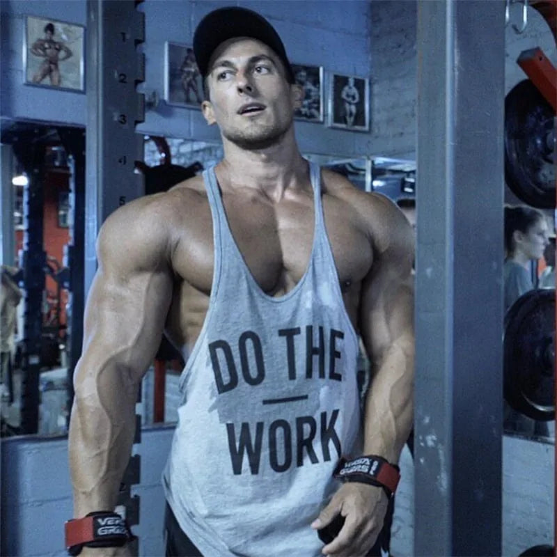 Illumino360Fitness "Do the Work" Muscular Training Undershirt