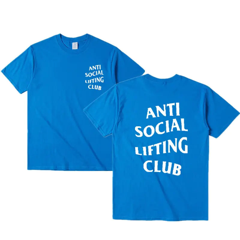 Camiseta del club de levantamiento antisocial