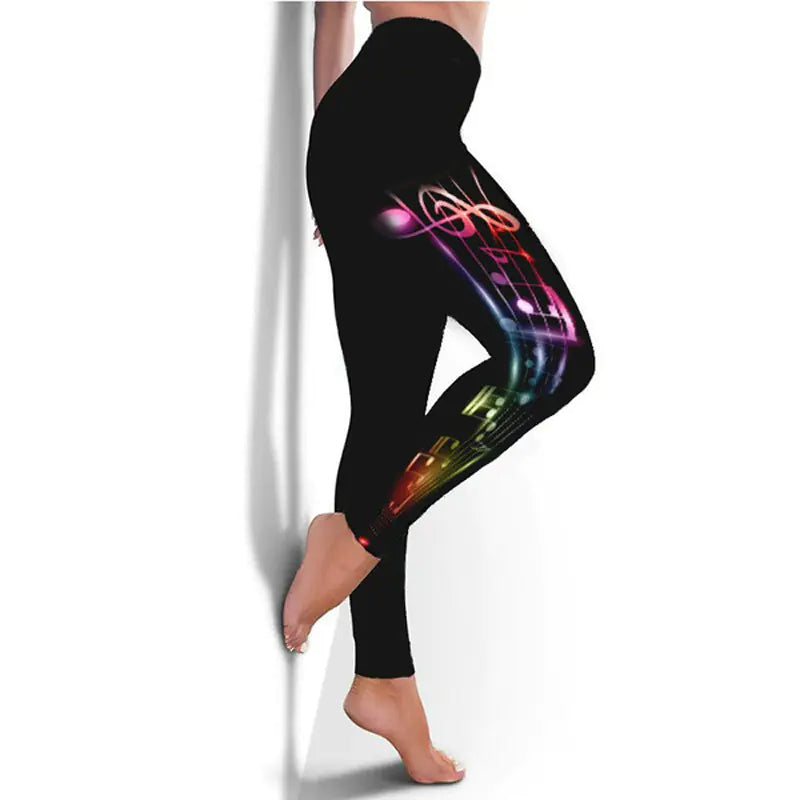 Illumino360Fitness Fashion Women's Printed Yoga Pants