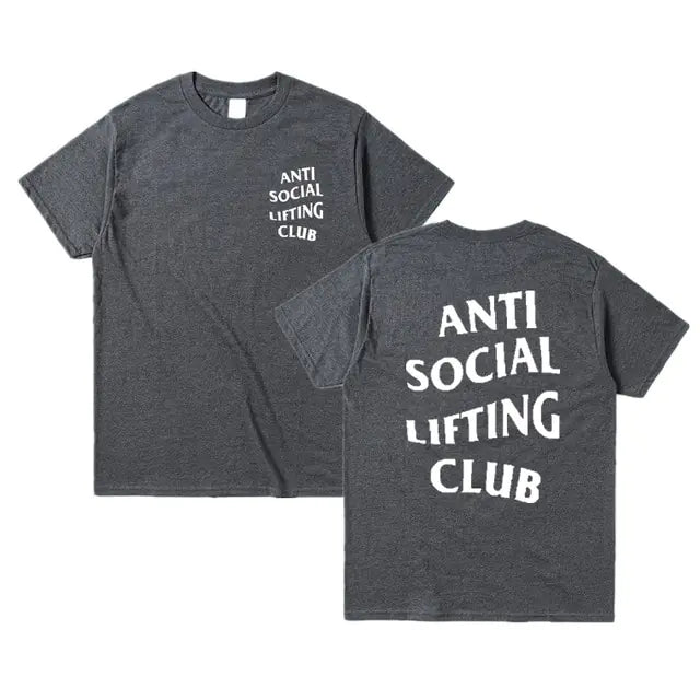 Camiseta del club de levantamiento antisocial