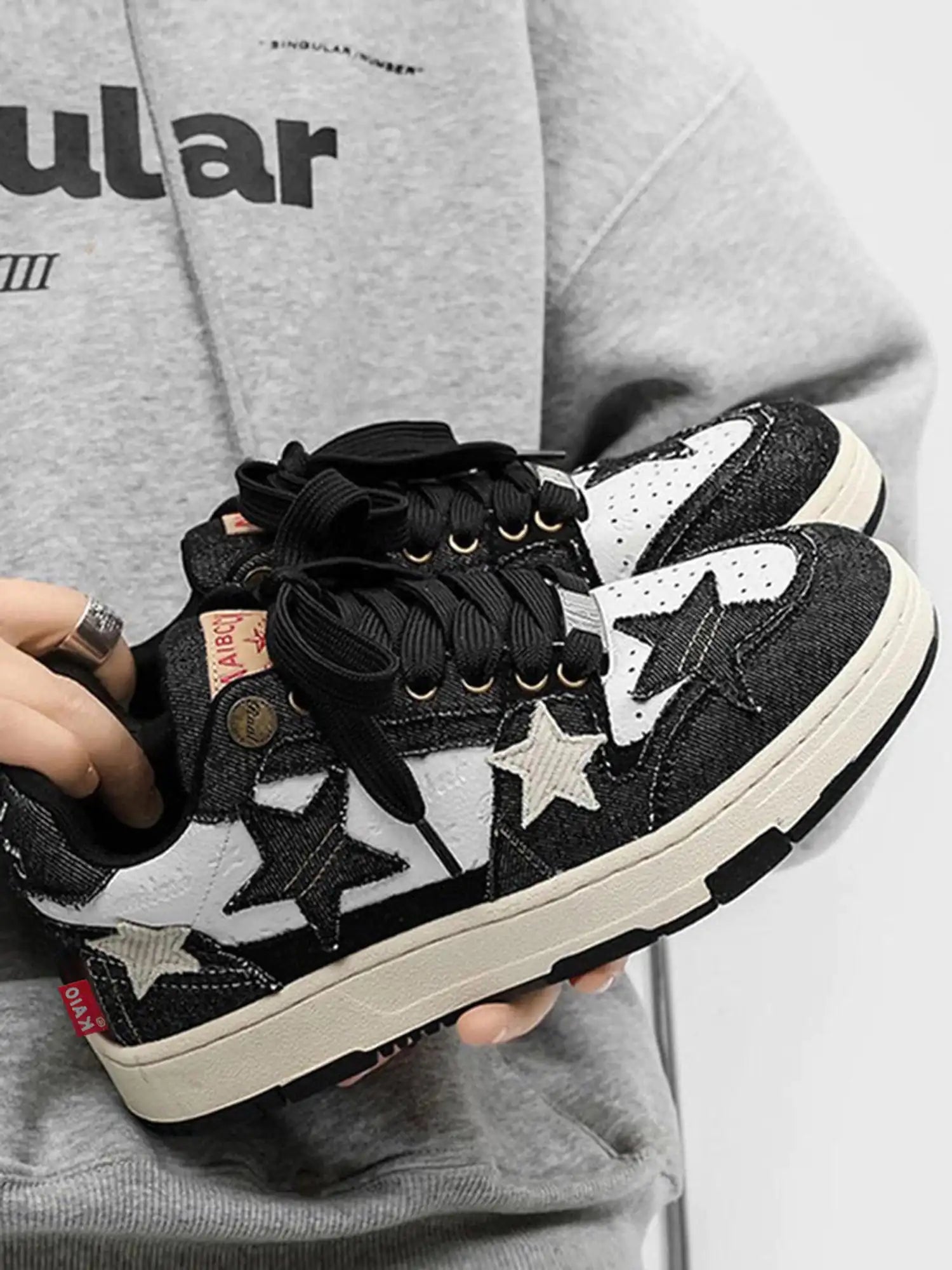 Sneakers by NCTZ Retro Star Skate Shoes