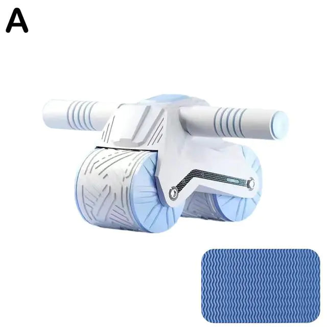 Rodillo abdominal para entrenamiento del core con ruedas dobles
