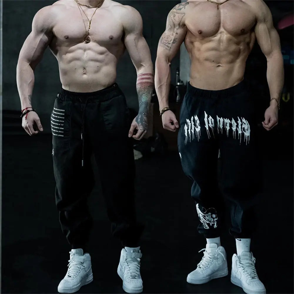 Premium Men's Gym Joggers Streetwear