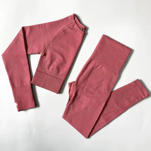 Illumino360Fitness 2/3/4PCS Seamless Women Yoga Set