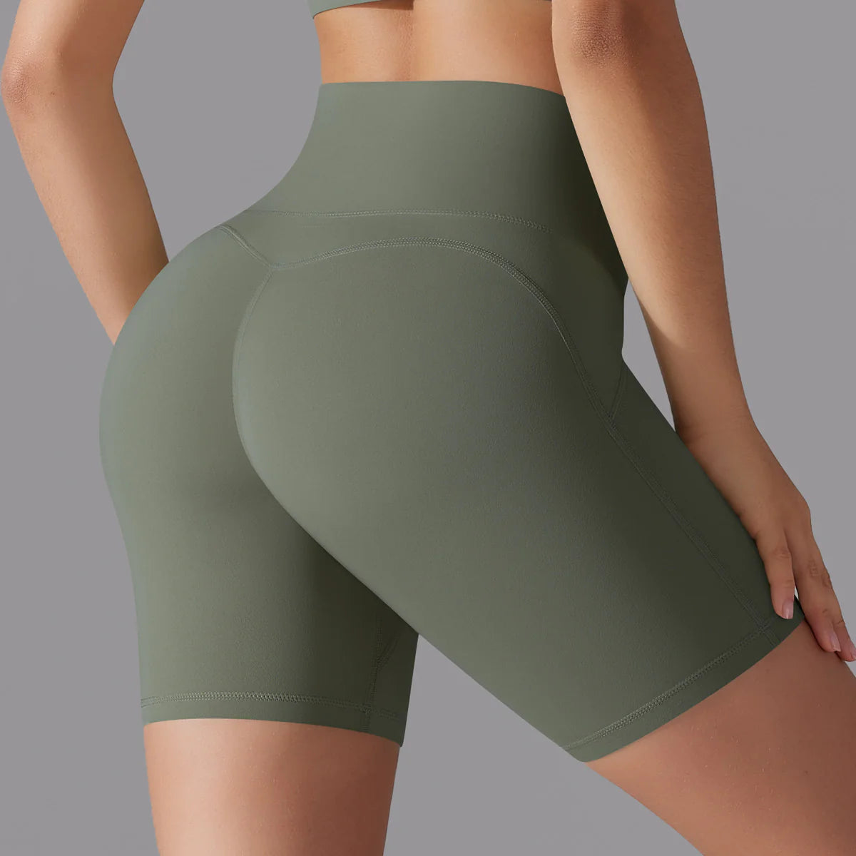 Premium High-Waisted Yoga Shorts