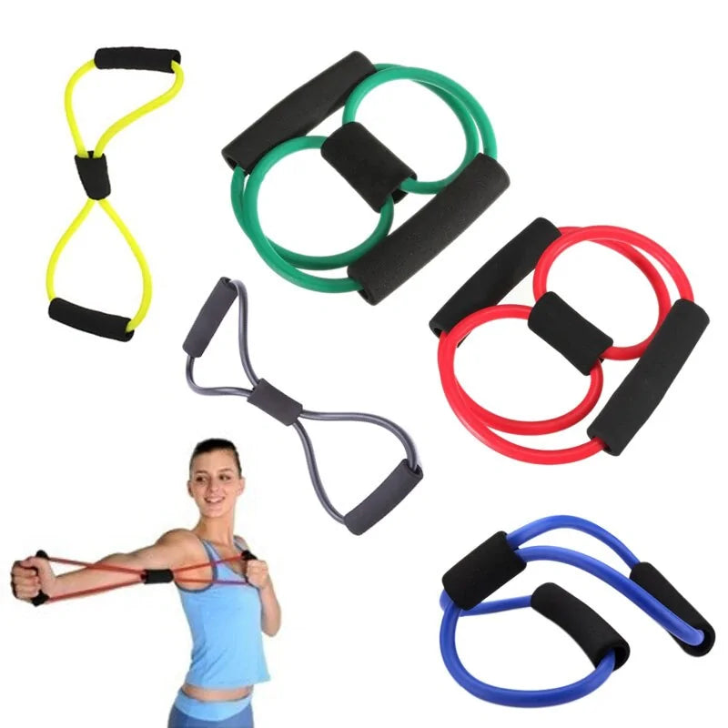 Resistance Rubber Tube Weight Expansion Fitness Rope