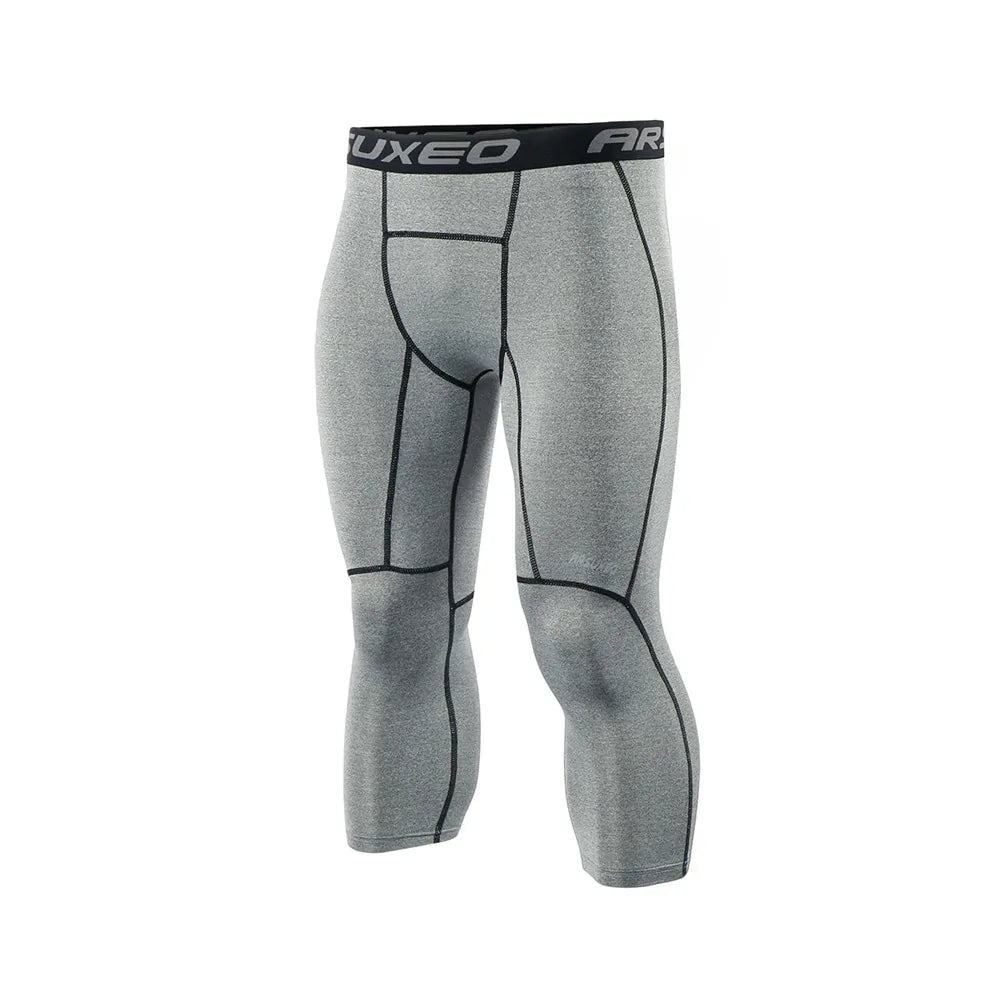 ARSUXEO Men's Compression Running Tights