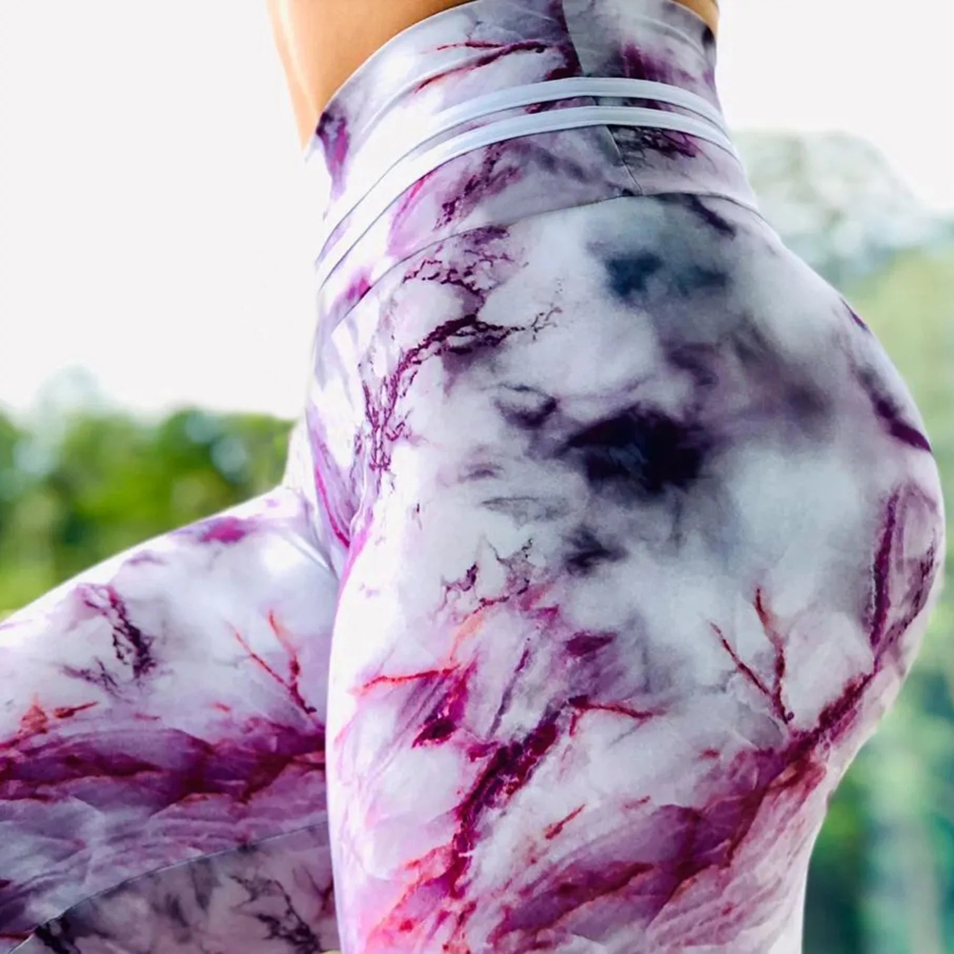 Leggings de entrenamiento push up de cintura alta