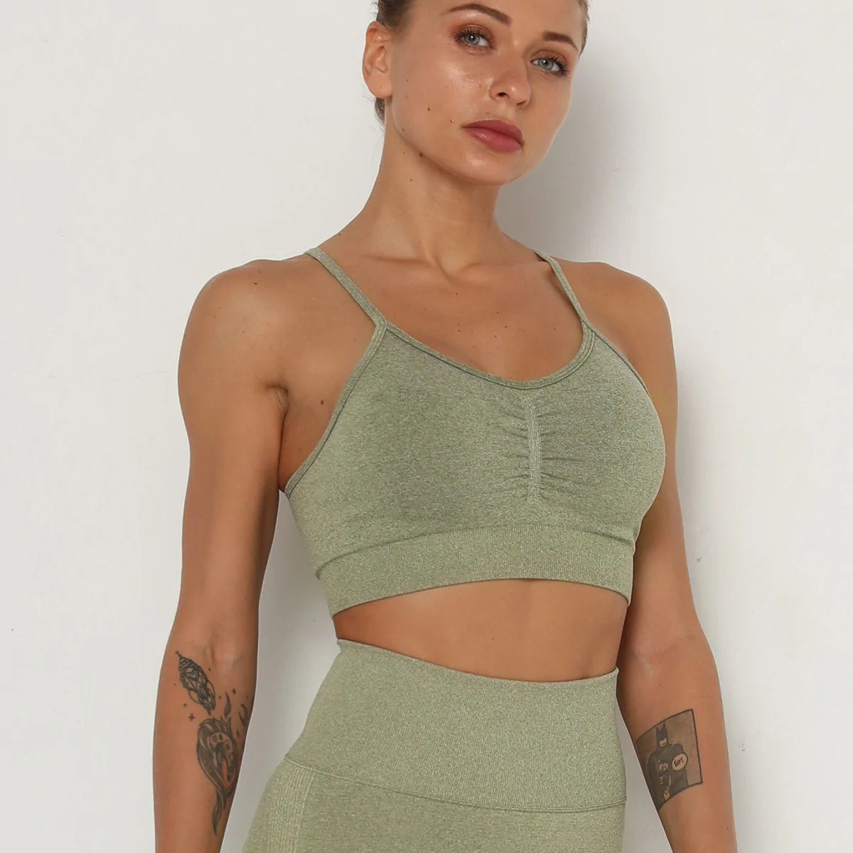 Premium Push-Up Yoga Athletic Tops