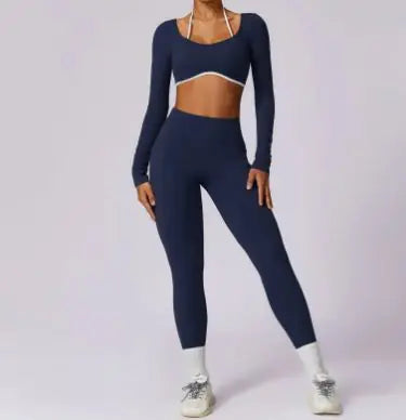 Premium Colorful Beauty Back Yoga set