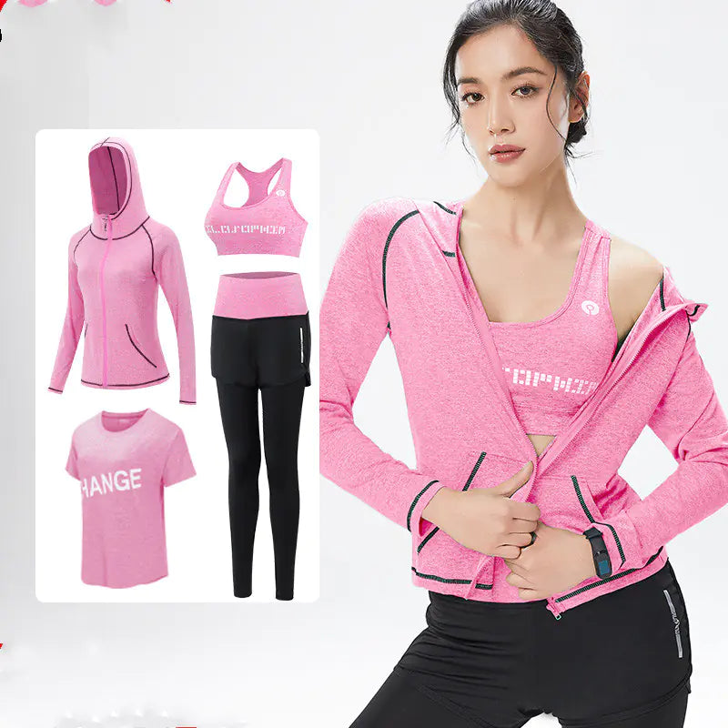 Women's Yoga Outfit Set for Beginners - Summer Fitness
