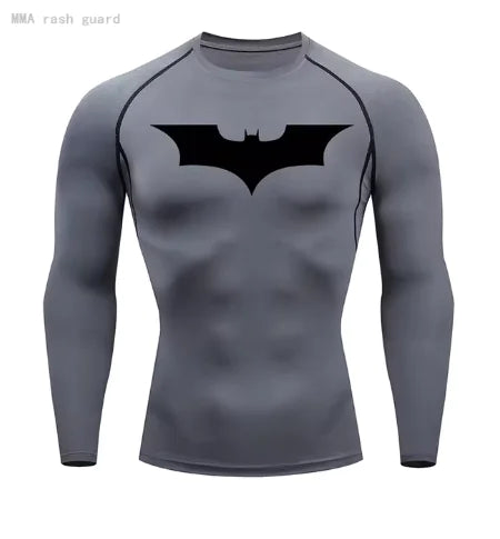 Illumino360Fitness Mens T-shirt Long Sleeve Compression