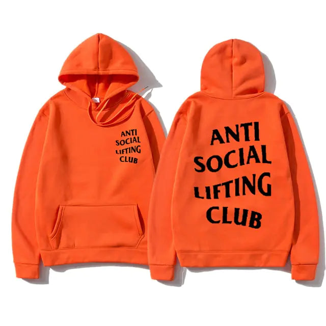 Illumino360's Anti Social Lifting Club Hoodies