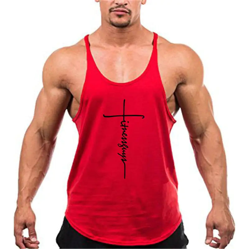 Gym Stringer Culturismo masculino