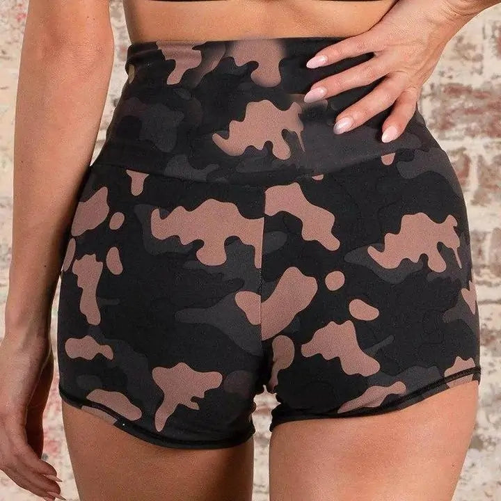 Conjunto de fitness de camuflaje activo