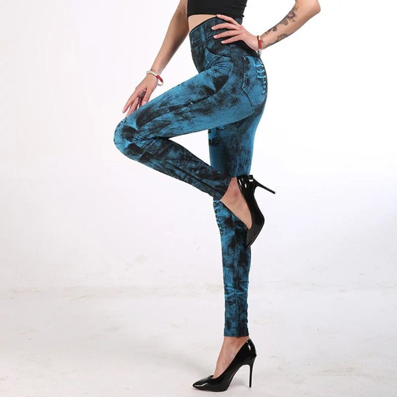 Leggings de yoga hasta la pantorrilla