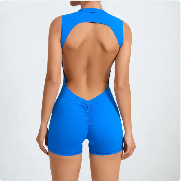 2025 Illumino360Fitness Premium Backless Yoga Jumpsuit