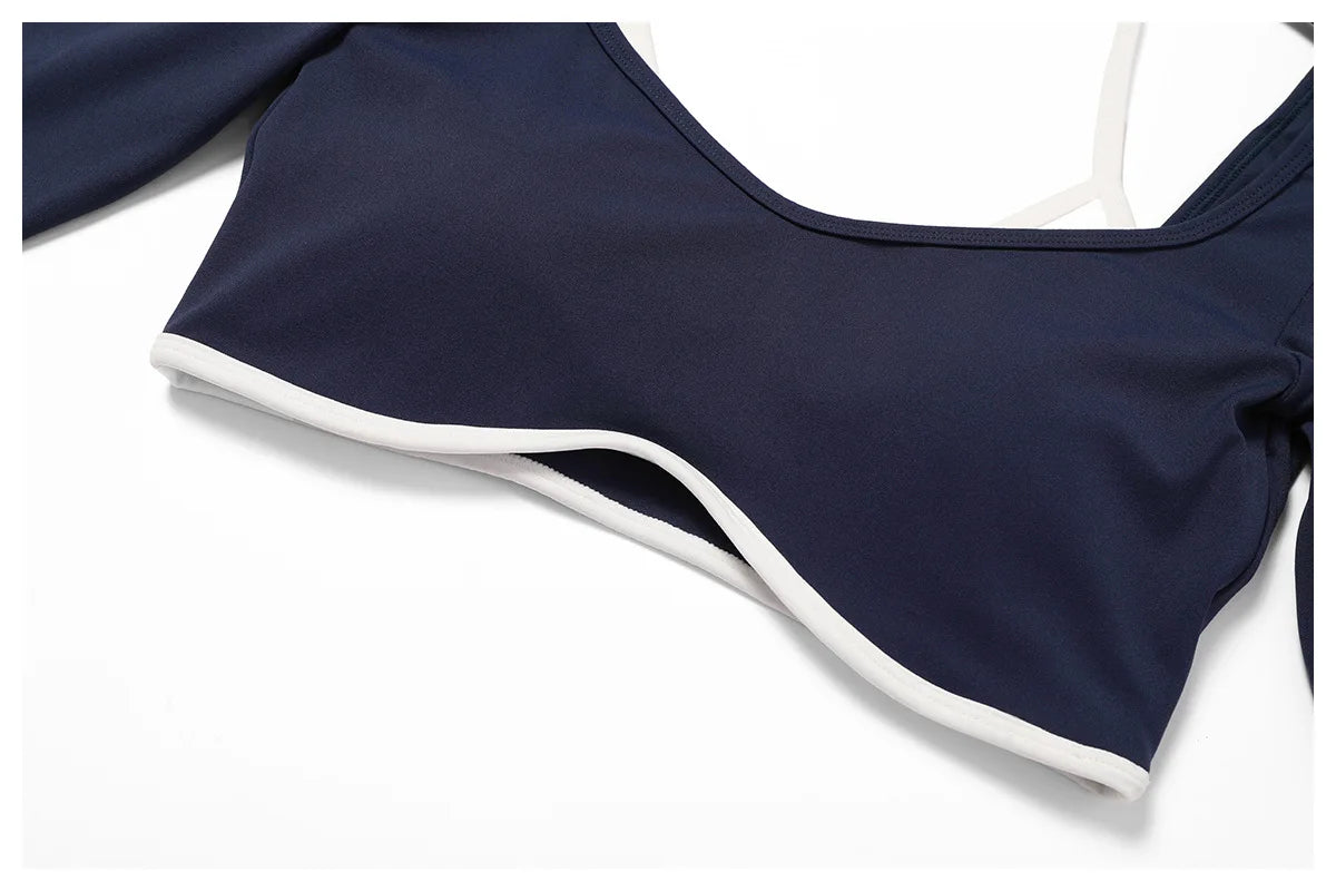 Conjunto de 2 piezas para gimnasio, para mujer, para entrenamiento, sin espalda, para yoga
