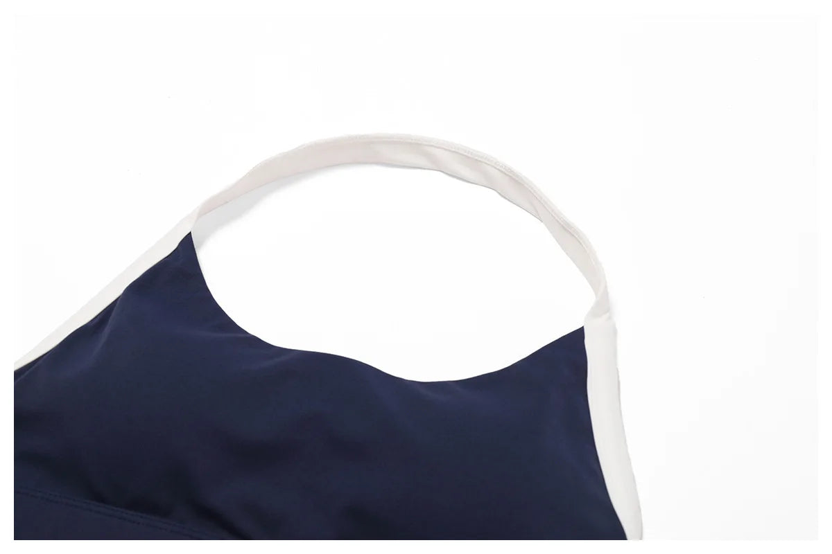 Conjunto de 2 piezas para gimnasio, para mujer, para entrenamiento, sin espalda, para yoga