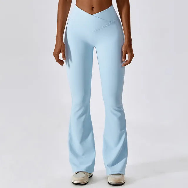Yoga Fitness Sports Flared Pants