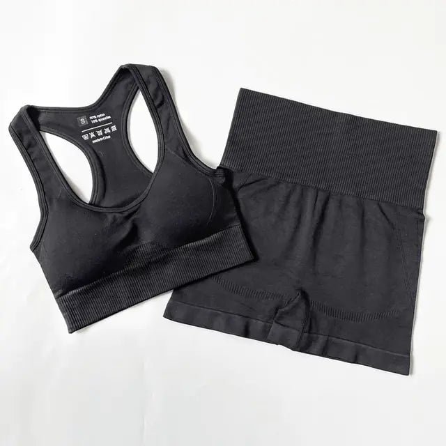 Illumino360Fitness 2/3/4PCS Seamless Women Yoga Set