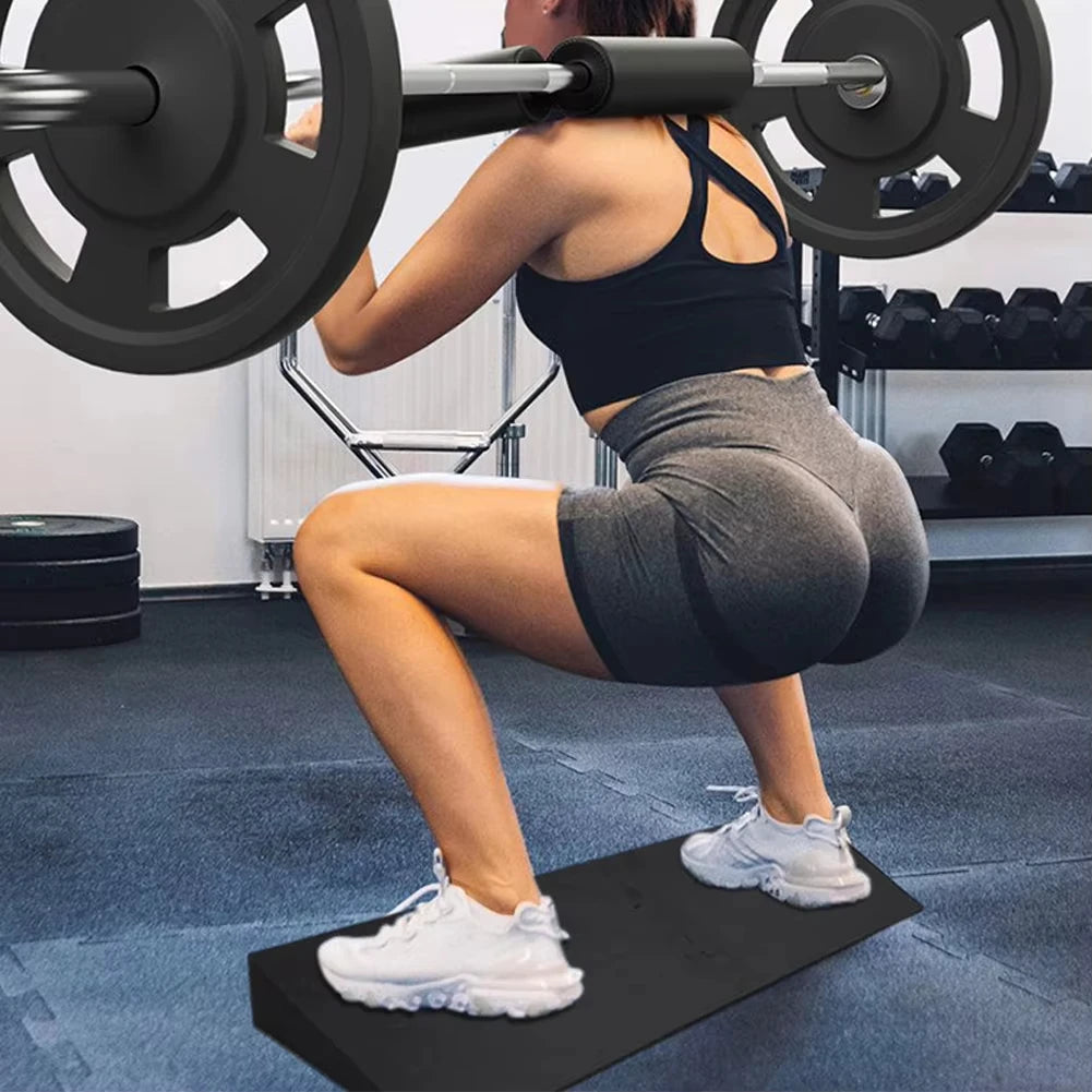 Squat Wedge Block Non-Slip Slant Board Weightlifting Squat Platform